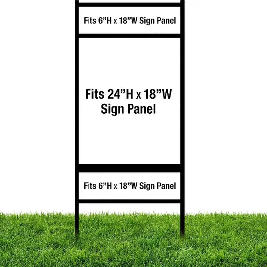 24 x 18 Double Rider Real Estate Sign Frame