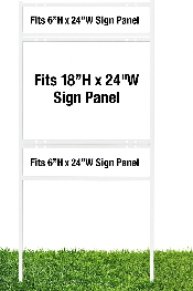 18 x 24 Slide-in Real Estate Sign Frame