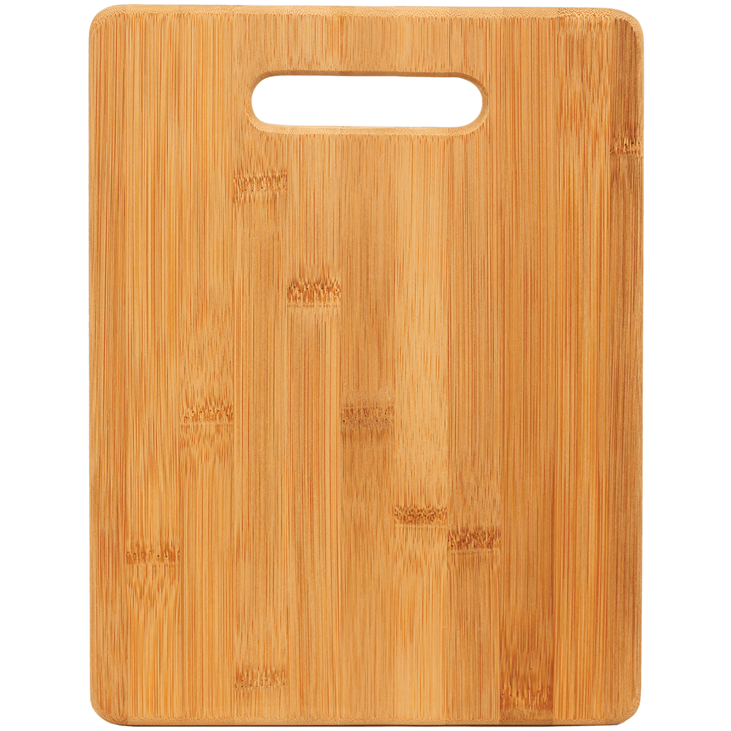 Bamboo Cutting Board with Handle - Customizable