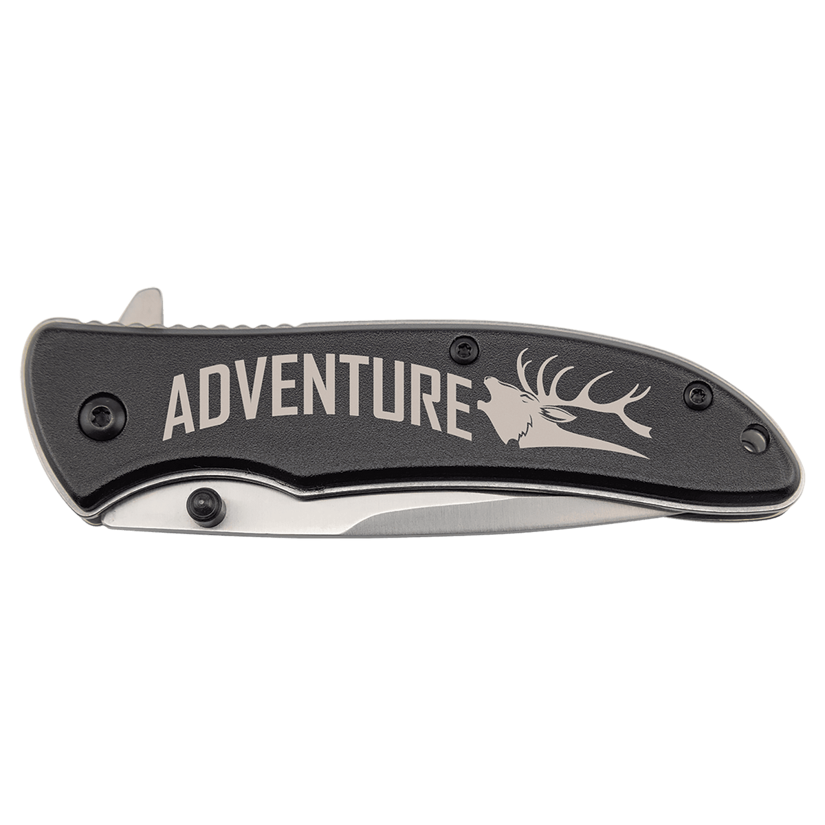 Bison River 4 1/4" Black Everyday Carry Knife