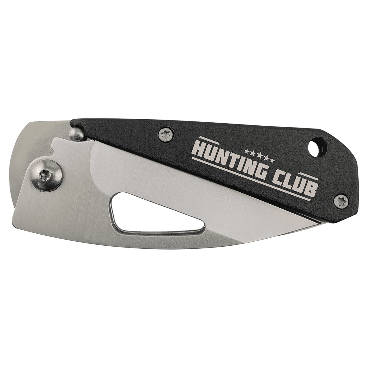 Bison River 3 1/2" Black Everyday Carry Knife