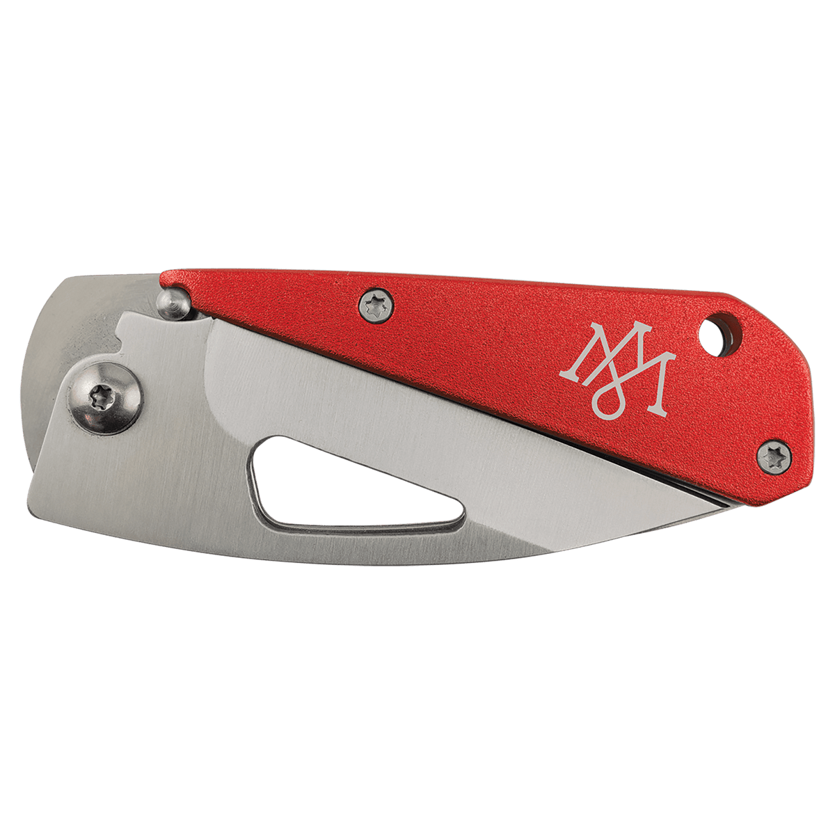 Bison River 3 1/2" Red Everyday Carry Knife