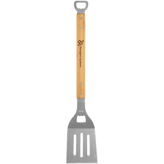 19¼″ Bamboo BBQ Spatula with Bottle Opener