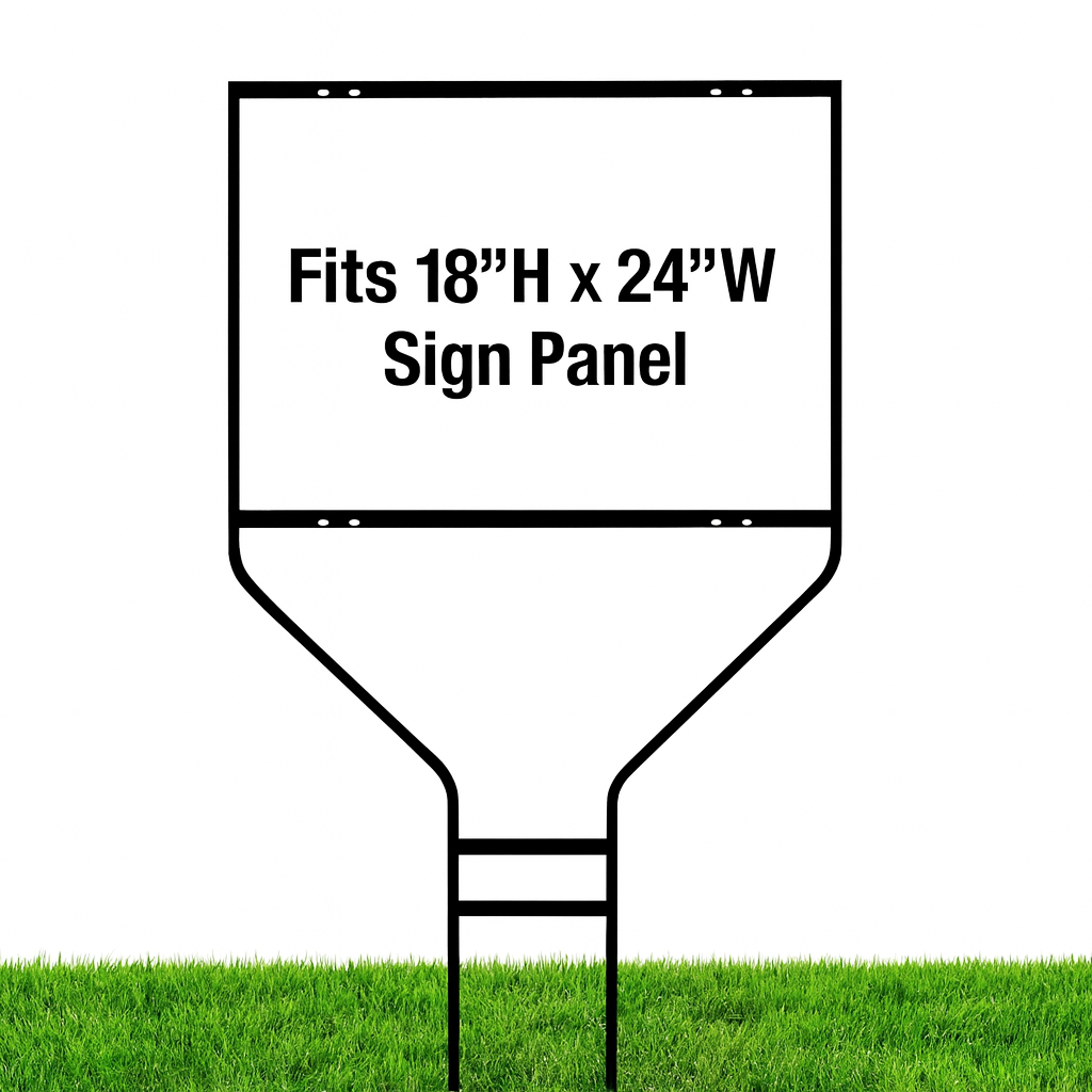 18 x 24 Round Rod Sign Frame