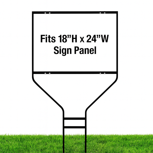 18 x 24 Round Rod Sign Frame