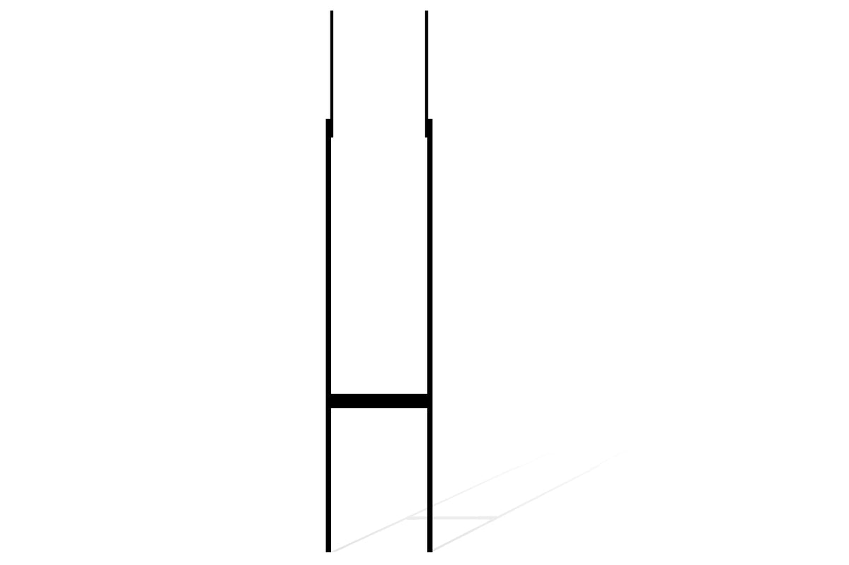 BTS Cor-Stake Metal Yard Sign Stake