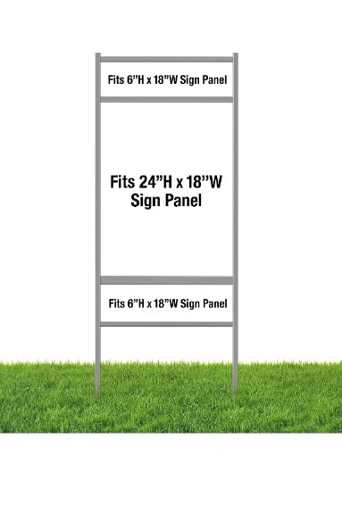 24 x 18 Double Rider Real Estate Sign Frame