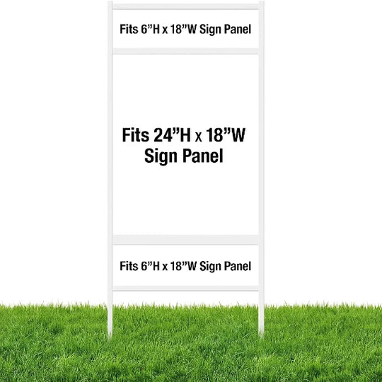 24 x 18 Double Rider Real Estate Sign Frame