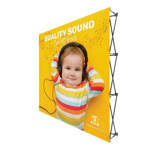 Banner - 8 ft. Fabric Pop Up Display and graphic