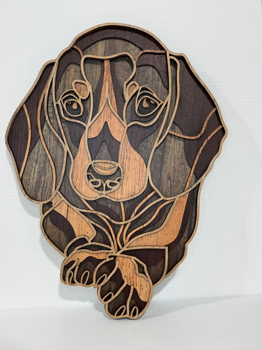 Dachshund wall art