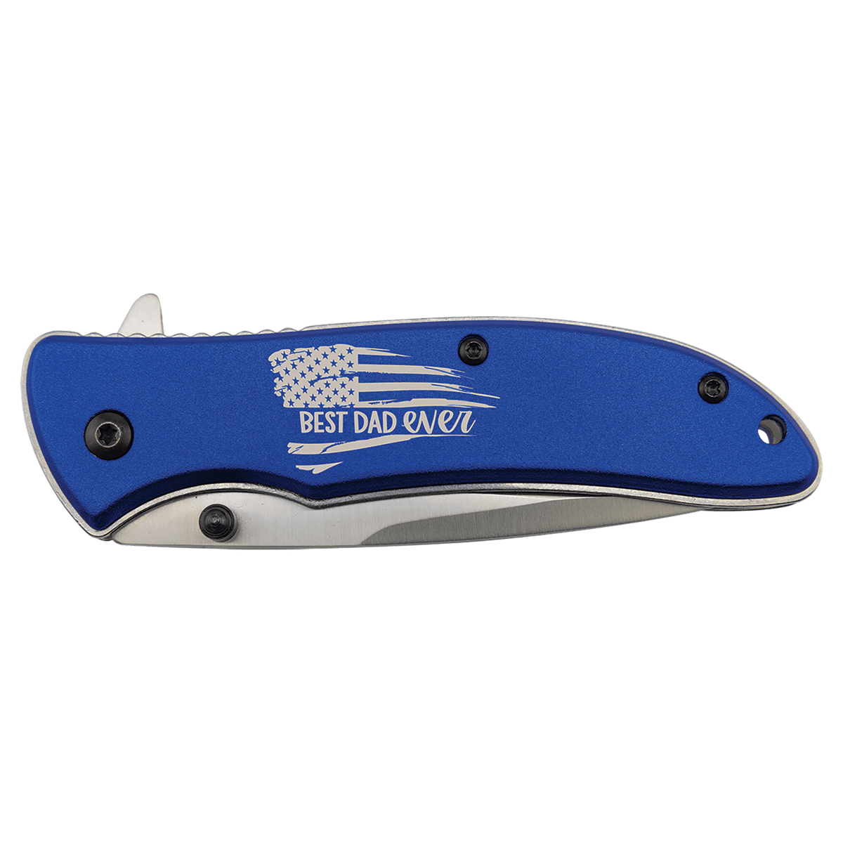 Bison River 4 1/4" Blue Everyday Carry Knife