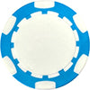 Medium Blue 6 Stripe poker chip